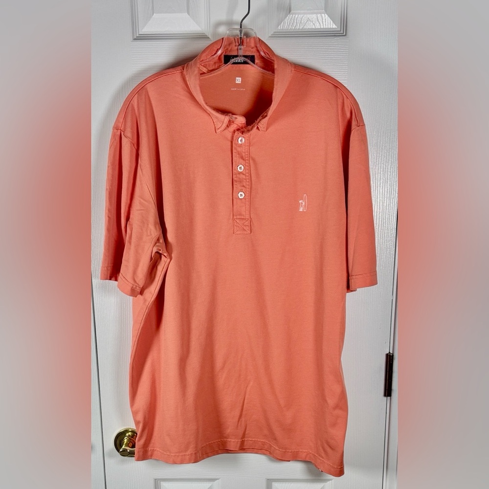 Johnnie-O Tangerine Orange Polo Shirt XL